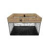 Cute and Functional Paw Print Design Pet Toy Storage Basket for Small Pets