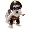 Cute and Funny Pirate Dog Cat Costume for Halloween Party Photo Prop Accessory Small Size