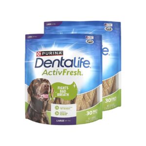 Daily Dental Care for Large Breed Adult Dogs with No Artificial Ingredients