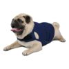 Dark Blue Dog Anxiety Relief Medium Coat for Small to Medium Dogs