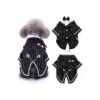 Dark Bride or Prince Wedding Costume for Small Medium Large Puppies with Formal Suit