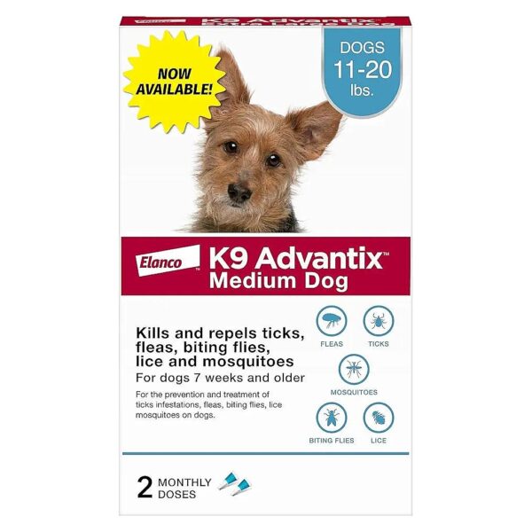 Day Flea, Tick, and Mosquito Prevention for Dogs 11-20 lbs