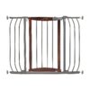 Decorative Walk-Thru Pet and Baby Gate for Inch Wide Rooms and Doorways