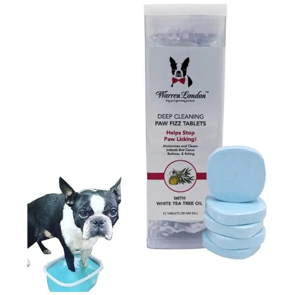 Deep Cleaning Paw Soak for Dogs with Seaweed and Anti-Licking Formula