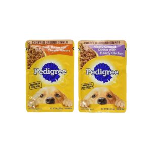 Deep-Fried Flavor Dog Food with Chicken, Beef, and Cheese Variety