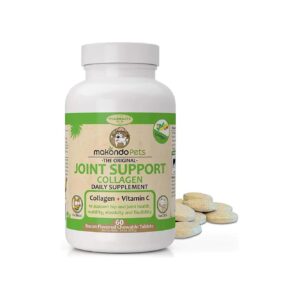 Delicious Bacon Flavored Tablets for Dogs and Cats with Vitamin C and Collagen