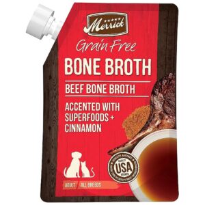 Delicious Beef Bone Broth For Cats And Dogs, A Savory And Nourishing Food Supplement