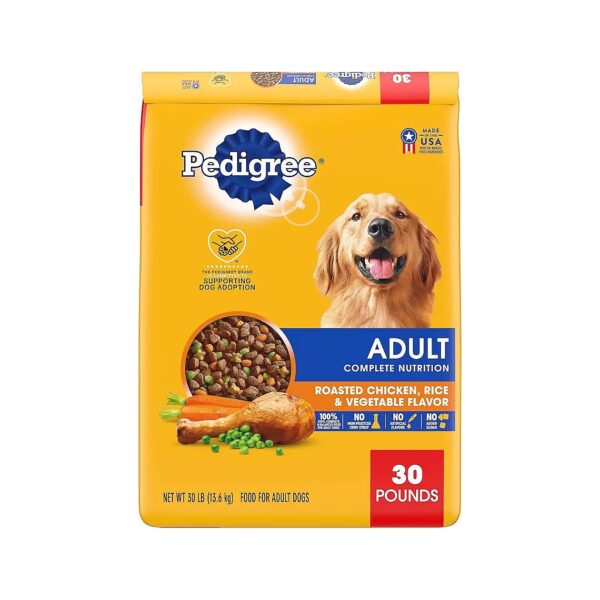 Delicious Chicken Flavor Dry Dog Food for Balanced Nutrition