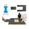 Deluxe Dog Scratch Pad Bundle with Snack Compartment and Interactive Toy for Durable Fun