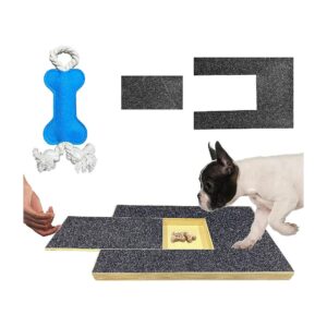 Deluxe Dog Scratch Pad Bundle with Snack Compartment and Interactive Toy for Durable Fun