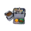 Deluxe Pet Travel Set with Collapsible Food and Water Bowls