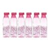 Deluxe Pet Water Bottle Packaging 6 Pieces 1300ml Pink Virgin Plastic