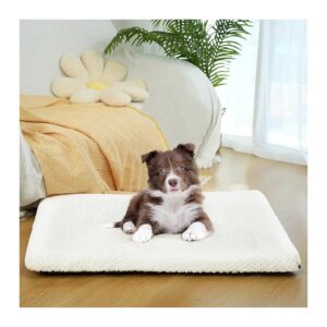 Deluxe Plush Dog Bed for Small Dogs with Adjustable Reversible Design