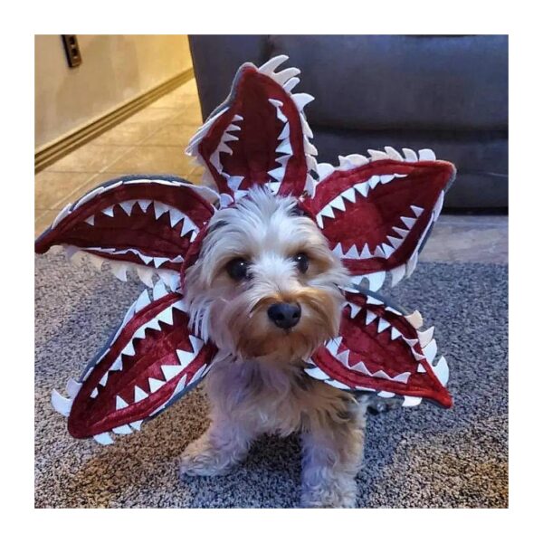 Demonic Pet Headgear Dog Halloween Costume for Cats and Small Dogs