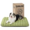 Density Egg-Crate Foam Large Dog Bed - Waterproof, Removable Cover, and Orthopedic