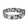 Density Polyester Dog Collar with Steel Buckle and Adjustable Fit 15-26 inches