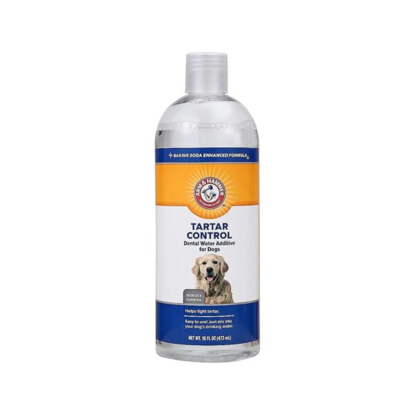 Dental Water Additive for Dogs Reduces Plaque and Tartar