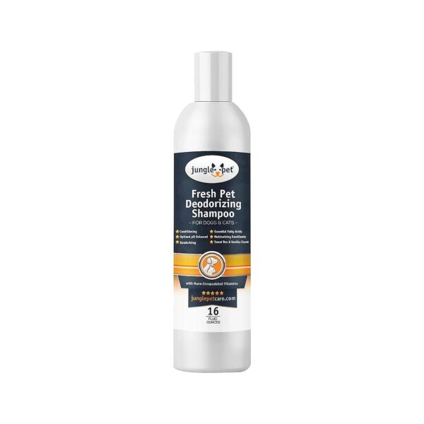 Deodorizing Dog Shampoo for Smelly Dogs with Hypoallergenic Essential Fatty Acids