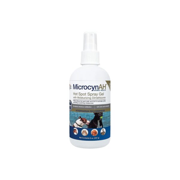 Dermatologist-Recommended Anti-Itch Spray Gel for Dogs with Skin Problems