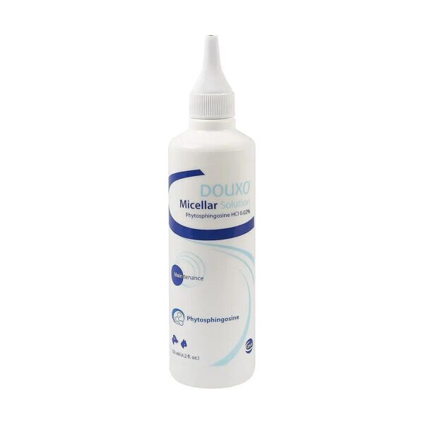 Dermatologist-Recommended Micellar Ear Solution for Cats and Dogs with 2 fl oz