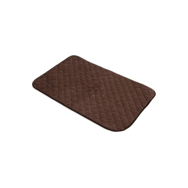 Designed Sleeping Mat for Small Dogs and Cats, 43 by 28-Inch, Chocolate