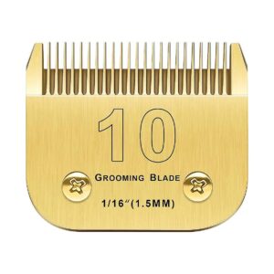 Detachable Dog Clipper Blades with Heat Resistance and High Hardness for Smooth Cutting