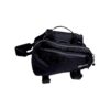 Detachable Pockets, and Sizeable Main Compartment, Black