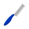 Detangling Comb for Long Hair Pets with Short Long Teeth Dematting Tool for Knots Remover