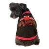 Devil Dog T Shirt with Red Trim and Comfortable Fit for Dogs