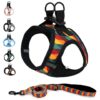 Diamond Reflective Dog Harness and Leash Set for Small Medium Large Dogs Cats