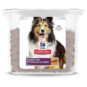 Digestible Dog Food with Chicken and Barley for Sensitive Stomach and Skin Health