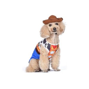 Disney Licensed Halloween Costumes for Small Dogs, Woody Cowboy Outfit