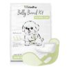 Disposable Booster Pads for Dog Male Belly Wrap and Reusable Holder