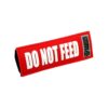 Do Not Feed Pet Identification Patch for Collars and Leashes