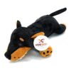 Doberman Breed Stuffed Animal Toy with Pointed Ears for Affectionate Play