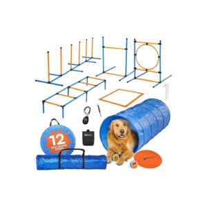 Dog Agility Course Backyard Set for Excellent Agility Training