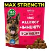 Dog Allergy Support Chews with MAX Strength Immune System and Healthy Skin Provisions