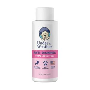 Dog Anti Diarrhea Liquid Medication with Powerful Absorbent Ingredients