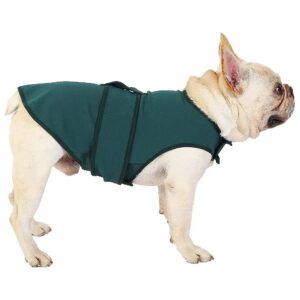 Dog Anxiety Calming Jacket with Adjustable Waistband, Green XXL, for Large Dogs