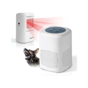 Dog Barking Alarm Motion Sensor with 1000 Feet Detection Range and Waterproof Design