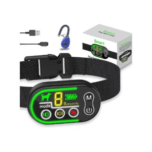 Dog Barking Collar with 5 Adjustable Sensitivity Levels and 3 Vibration Levels