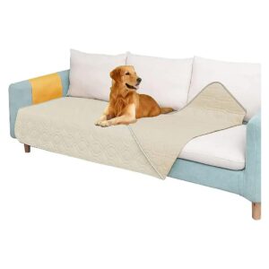 Dog Bed Cover with Anti-Slip TPU Coating and Waterproof Microfiber for Sofa Bed Pet Pad