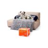 Dog Bed for Couch with Thick Bolster and Extra Padding for Supreme Comfort