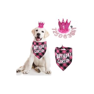 Dog Birthday Bandana with Number for Small Dogs - Perfect for Your Pet's Special Day