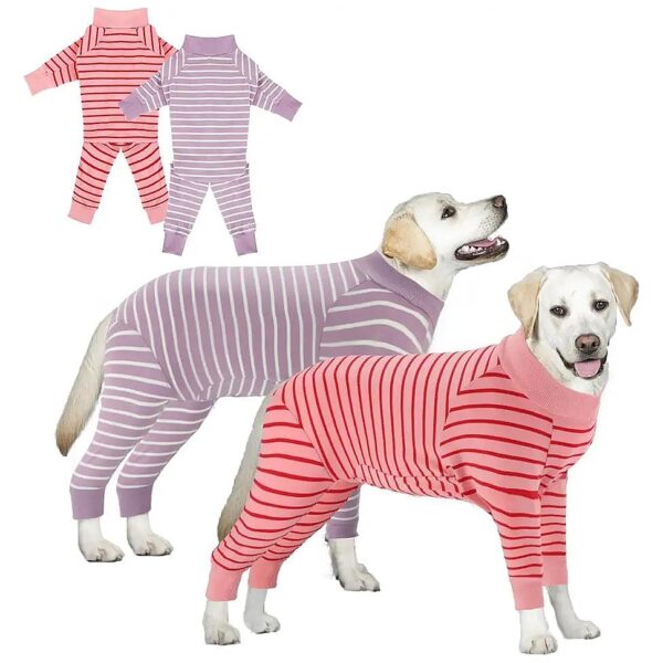 Dog Body Suit for Surgery Recovery, Preventing Licking Wounds and Shedding