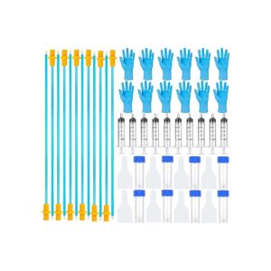 Dog Breeding Kit with 20 Sets of Artificial Insemination Rods and Collection Bag