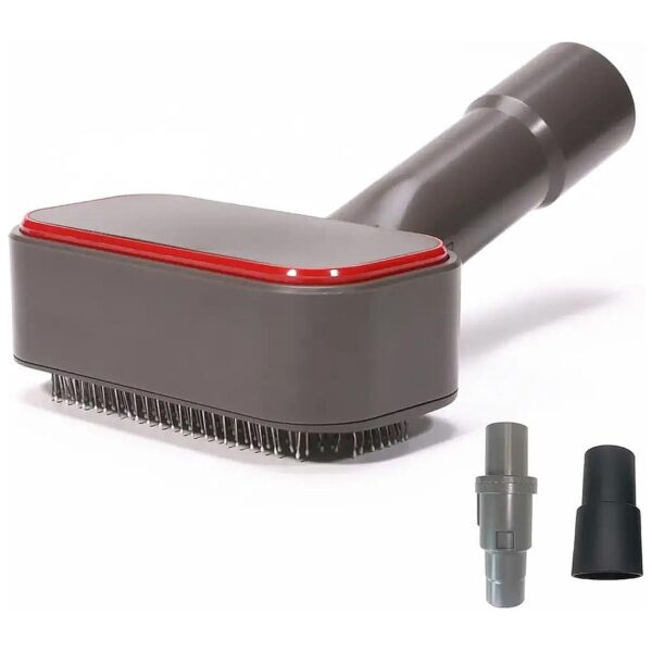 Dog Brush Kit for Medium Long Hairy Dogs with Universal Vacuum Attachment