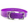 Dog Buckle Strap Replacement with High Flex Waterproof Purple