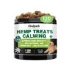 Dog Calming Chews with Hemp Oil and Chamomile for Anxiety Relief