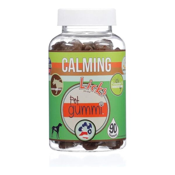 Dog Calming Gummies for Nervousness and Aggressive Behavior Relief